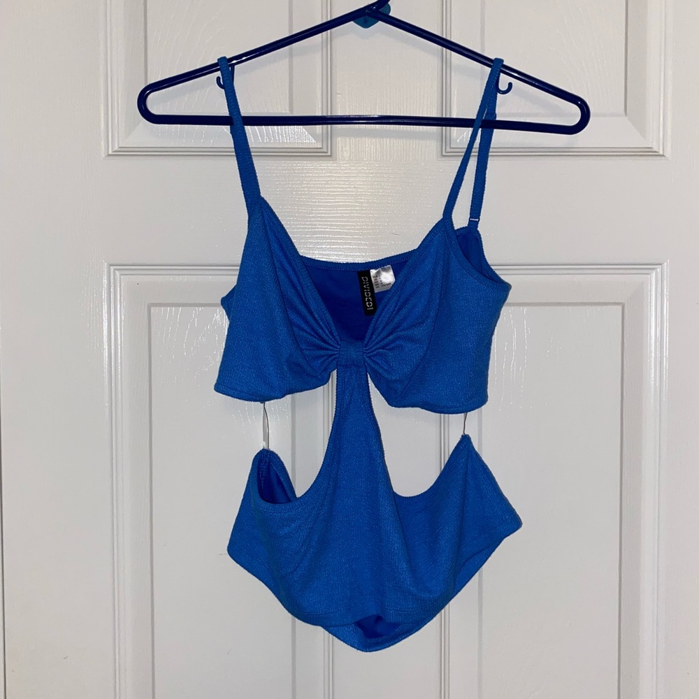 Royal blue, summer shirt.